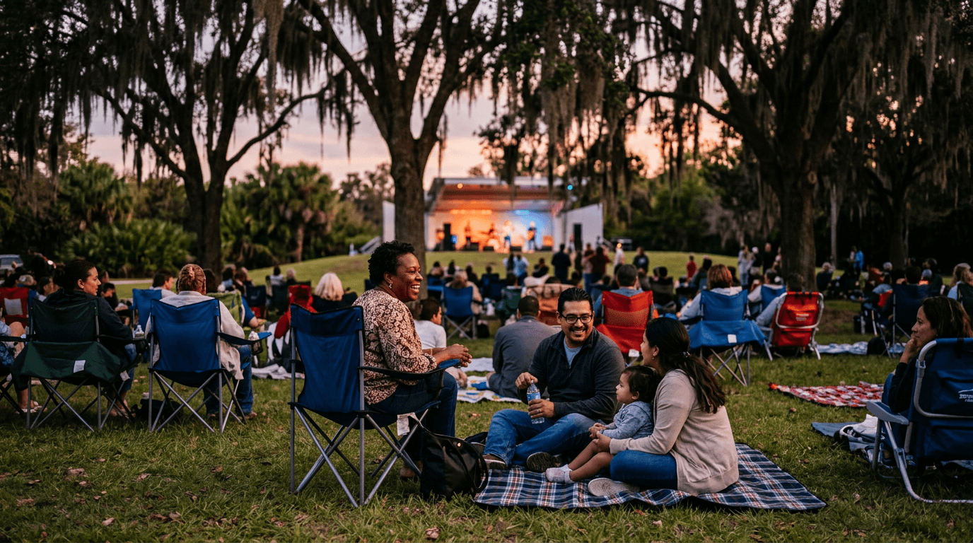 Friday Night Live Returns Sept. 11 With a 9/11 Tribute, Then a Dance Floor in Hernando Park