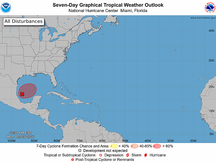 Hernando County watches Gulf disturbance with 80% development chance: the week ahead